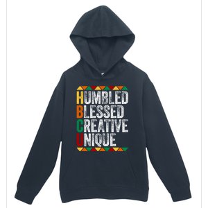 Hbcu Humbled Blessed Creative Unique Great Gift Historical Meaningful Gift Urban Pullover Hoodie