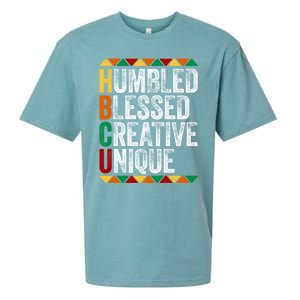 Hbcu Humbled Blessed Creative Unique Great Gift Historical Meaningful Gift Sueded Cloud Jersey T-Shirt