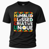 Hbcu Humbled Blessed Creative Unique Historical Black Cooling Performance Crew T-Shirt