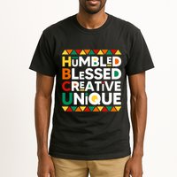 Hbcu Humbled Blessed Creative Unique Historical Black Tall T-Shirt