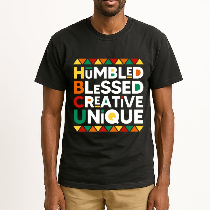Hbcu Humbled Blessed Creative Unique Historical Black Tall T-Shirt