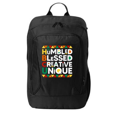 Hbcu Humbled Blessed Creative Unique Historical Black City Backpack