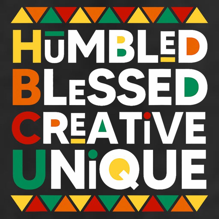 Hbcu Humbled Blessed Creative Unique Historical Black Adult Drive Performance Visor