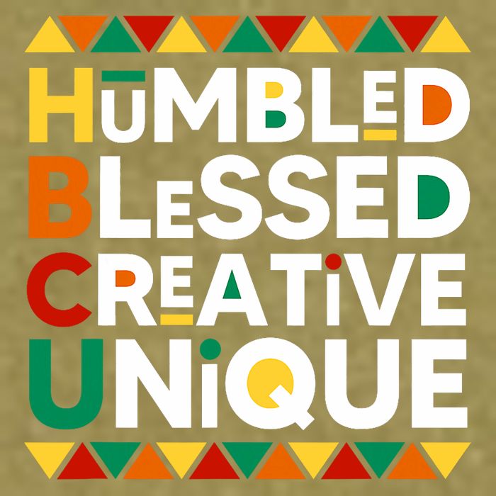 Hbcu Humbled Blessed Creative Unique Historical Black Garment-Dyed Women's Muscle Tee