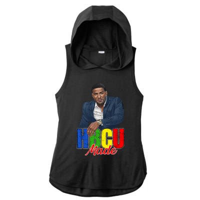 Hbcu Historically Black College University Student Grads Gift Ladies PosiCharge Tri-Blend Wicking Draft Hoodie Tank