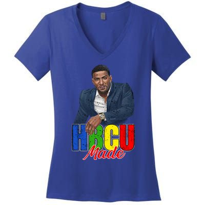 Hbcu Historically Black College University Student Grads Gift Women's V-Neck T-Shirt