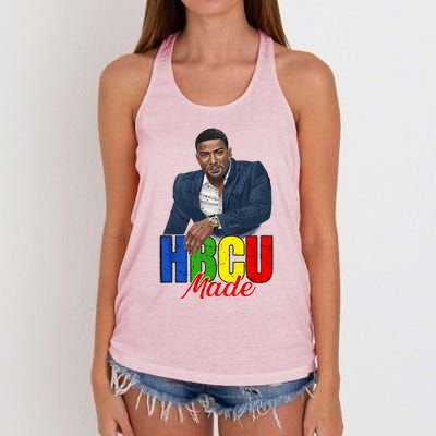 Hbcu Historically Black College University Student Grads Gift Women's Knotted Racerback Tank