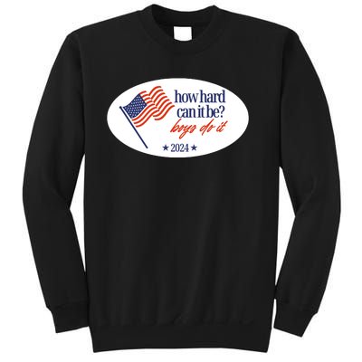 How Hard Can It Be Boy Do It Sticker Sweatshirt