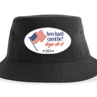 How Hard Can It Be Boy Do It Sticker Sustainable Bucket Hat