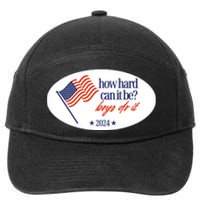 How Hard Can It Be Boy Do It Sticker 7-Panel Snapback Hat