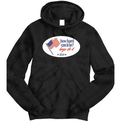 How Hard Can It Be Boy Do It Sticker Tie Dye Hoodie