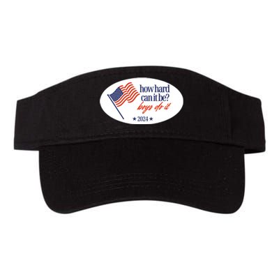 How Hard Can It Be Boy Do It Sticker Valucap Bio-Washed Visor