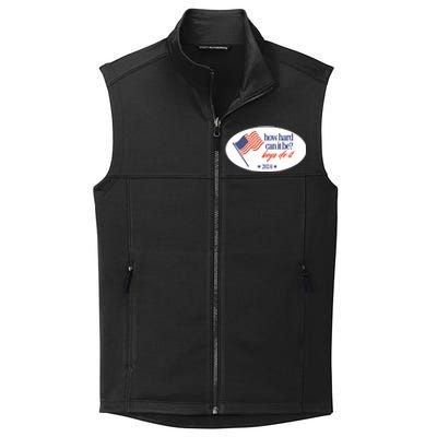 How Hard Can It Be Boy Do It Sticker Collective Smooth Fleece Vest