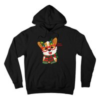 Happy Holidays Cute Corgi Dog Lover Hoodie