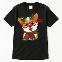 Happy Holidays Cute Corgi Dog Lover Tall T-Shirt