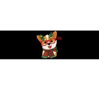 Happy Holidays Cute Corgi Dog Lover Bumper Sticker