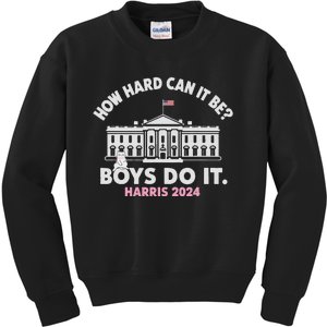 How Hard Can It Be Do It 2024 Kids Sweatshirt