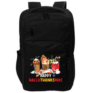 Happy Hallothanksmas Coffee Impact Tech Backpack