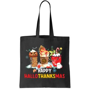 Happy Hallothanksmas Coffee Tote Bag