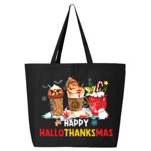 Happy Hallothanksmas Coffee 25L Jumbo Tote