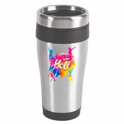 Happy Holi Celebrate South Asian Indian Hindu Festival 16oz Travel Tumbler