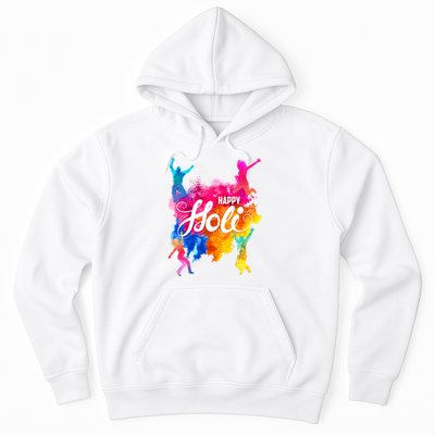 Happy Holi Celebrate South Asian Indian Hindu Festival Hoodie