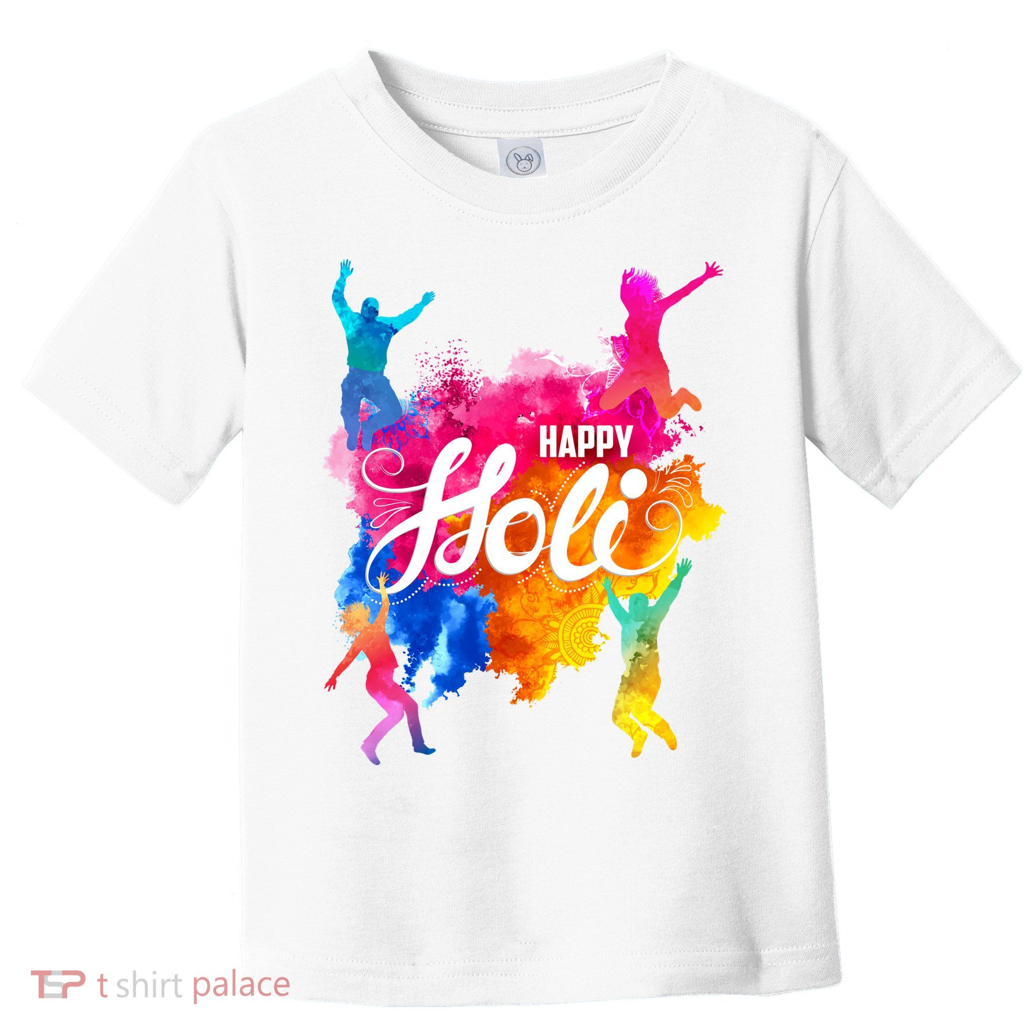 Happy Holi Celebrate South Asian Indian Hindu Festival Toddler T-Shirt