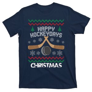 Happy Hockeydays Christmas T-Shirt