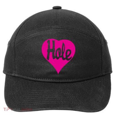 Hole Heart Courtney Love 7-Panel Snapback Hat