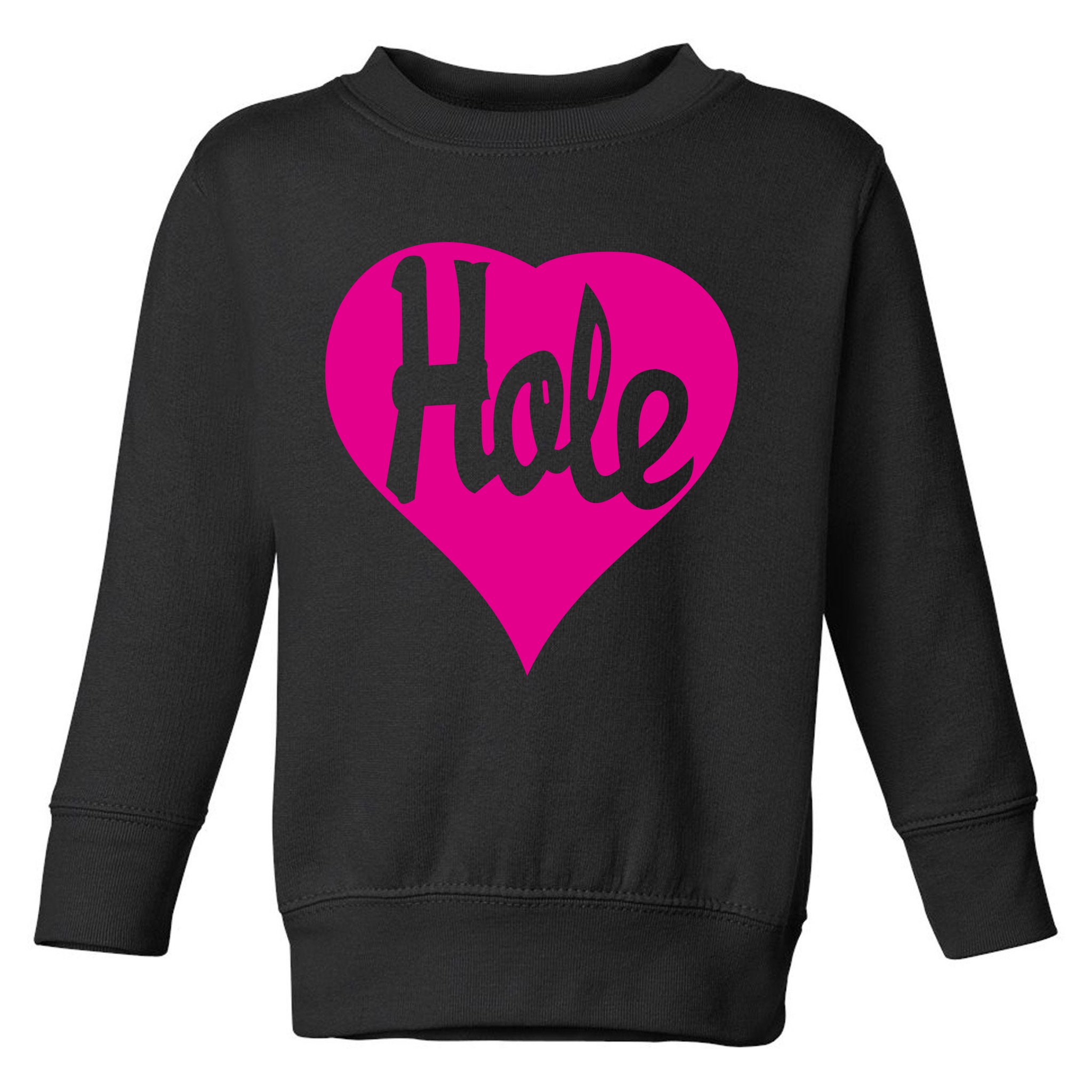 Hole Heart Courtney Love Toddler Sweatshirt