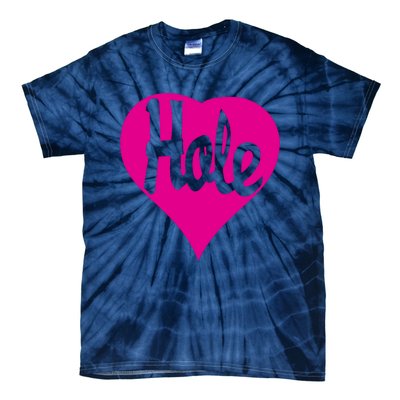 Hole Heart Courtney Love Tie-Dye T-Shirt