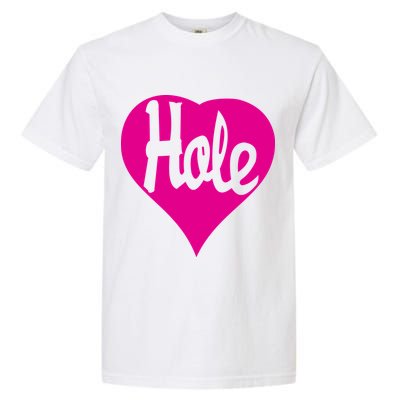 Hole Heart Courtney Love Garment-Dyed Heavyweight T-Shirt
