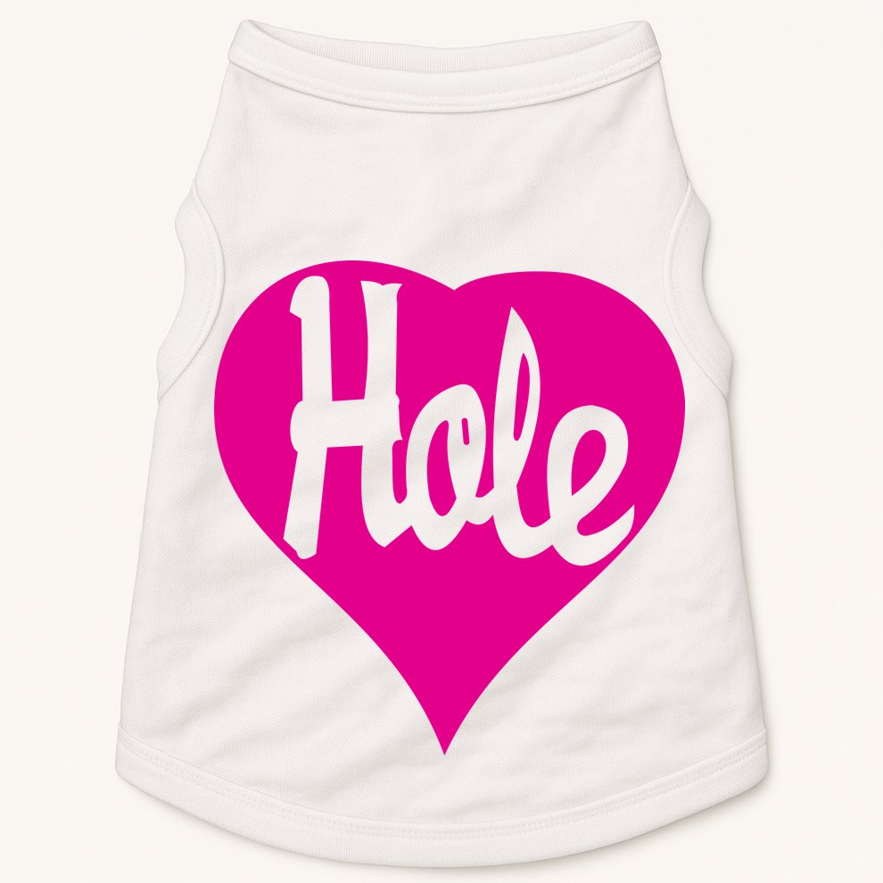 Hole Heart Courtney Love Doggie Tank