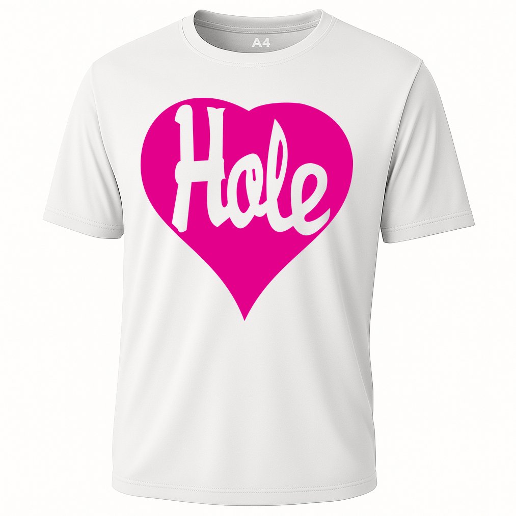 Hole Heart Courtney Love Cooling Performance Crew T-Shirt