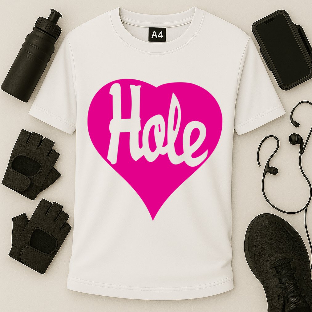 Hole Heart Courtney Love Cooling Performance Crew T-Shirt