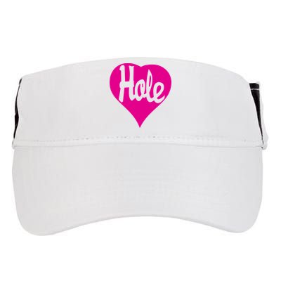 Hole Heart Courtney Love Adult Drive Performance Visor