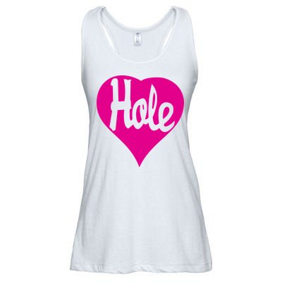 Hole Heart Courtney Love Ladies Essential Flowy Tank