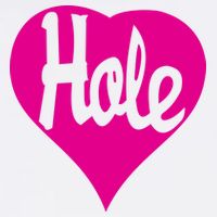 Hole Heart Courtney Love Womens Tank Top