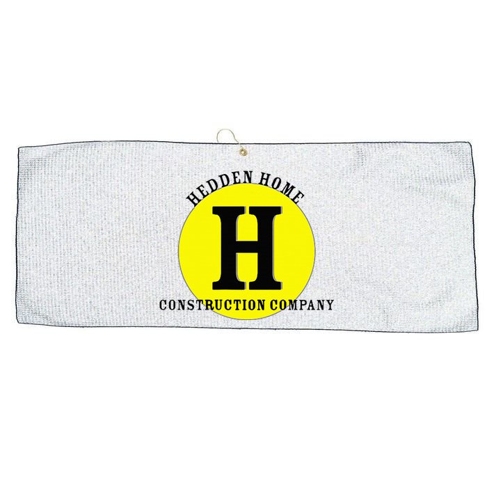 Hedden Home Construction Company Large Microfiber Waffle Golf Towel