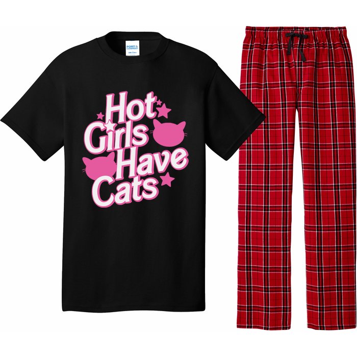 Hot Have Cats Pajama Set