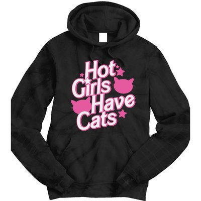 Hot Have Cats Tie Dye Hoodie