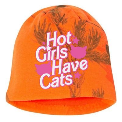 Hot Have Cats Kati - Camo Knit Beanie