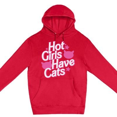 Hot Have Cats Premium Pullover Hoodie