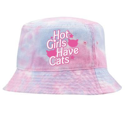 Hot Have Cats Tie-Dyed Bucket Hat