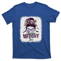 Happy Halloween Costume Resting Witch Face Funny Gift T-Shirt