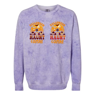 Halloween Haunt Couture Artwork Colorblast Crewneck Sweatshirt