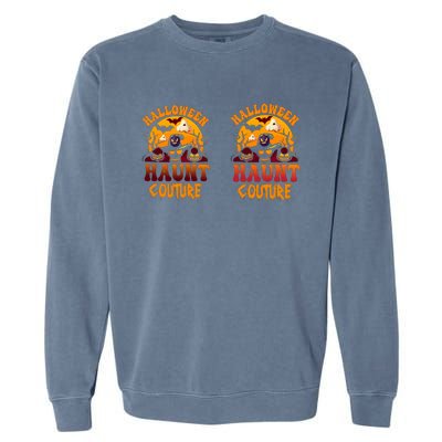 Halloween Haunt Couture Artwork Garment-Dyed Sweatshirt