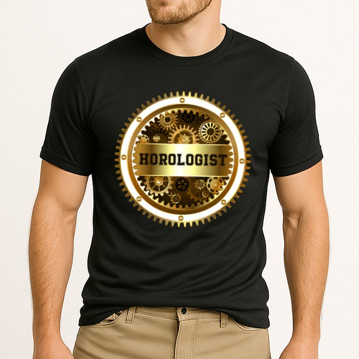 Horologist Horology Clockmaker Watchmaker Timekeeper Watch Collector Clock Lover Performance Shirt