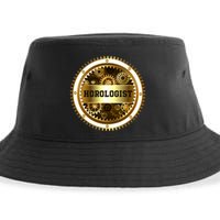 Horologist Horology Clockmaker Watchmaker Timekeeper Watch Collector Clock Lover Sustainable Bucket Hat