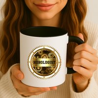 Horologist Horology Clockmaker Watchmaker Timekeeper Watch Collector Clock Lover Mug